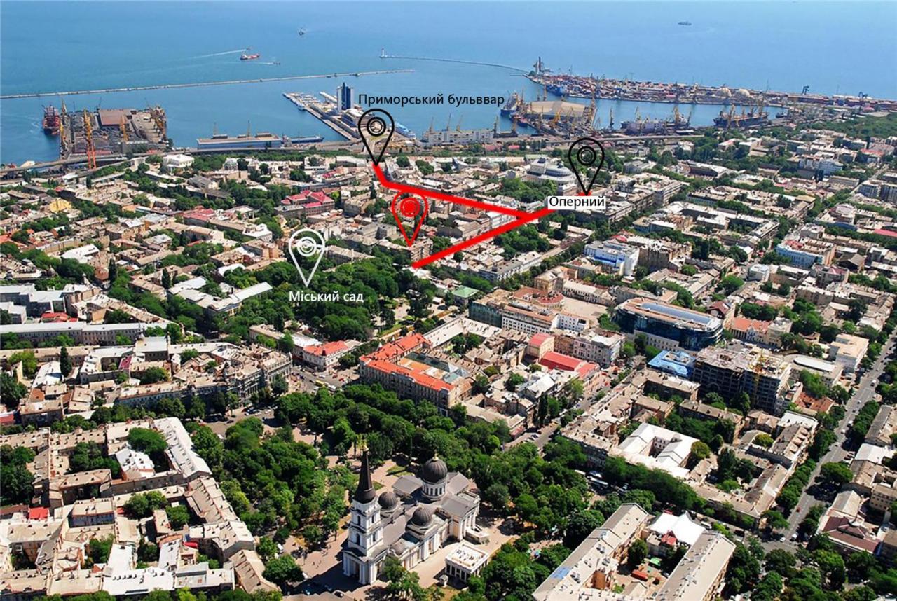 אודסה City Garden Apartments Є Інтернет Без Світла מראה חיצוני תמונה